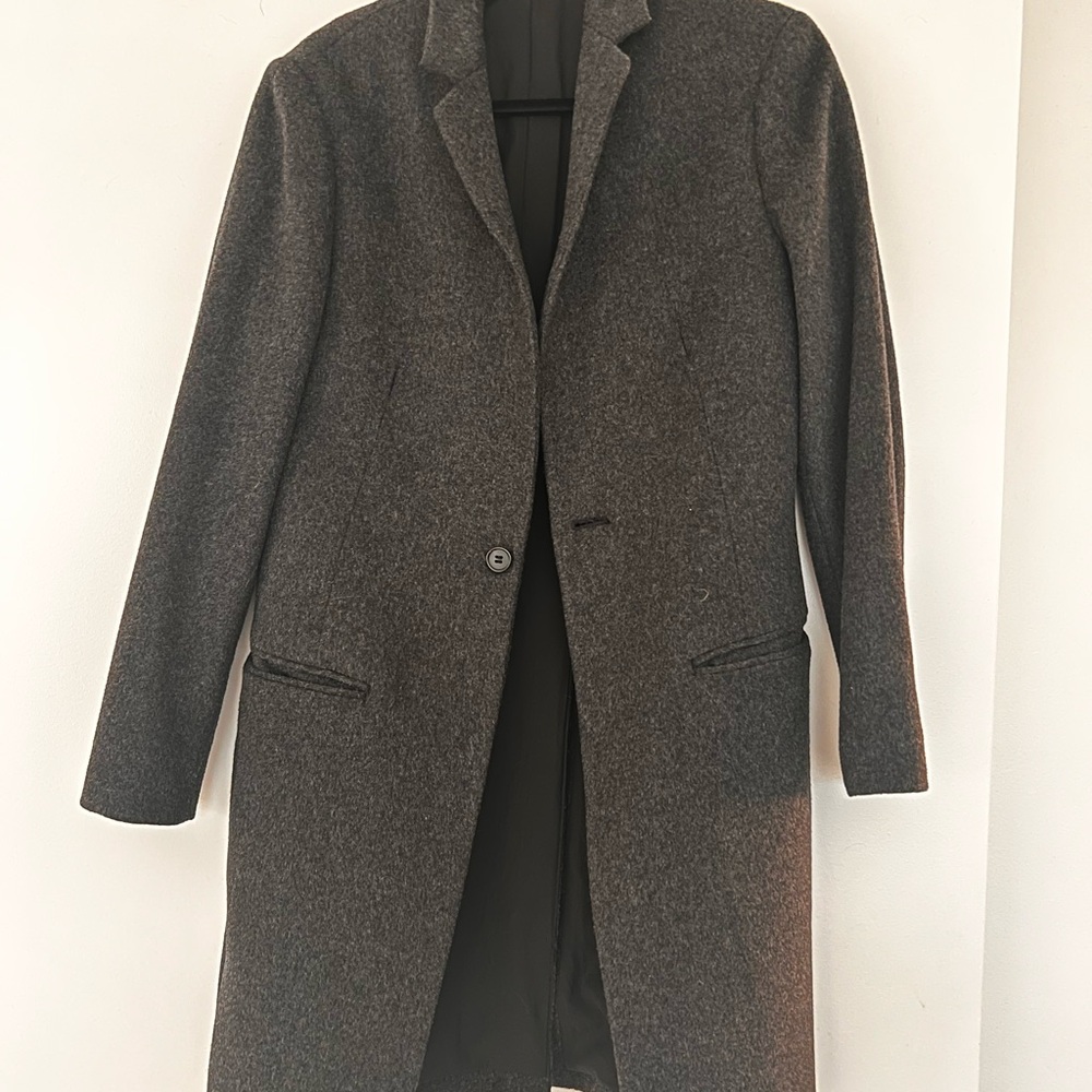 All saint hargrove wool coat